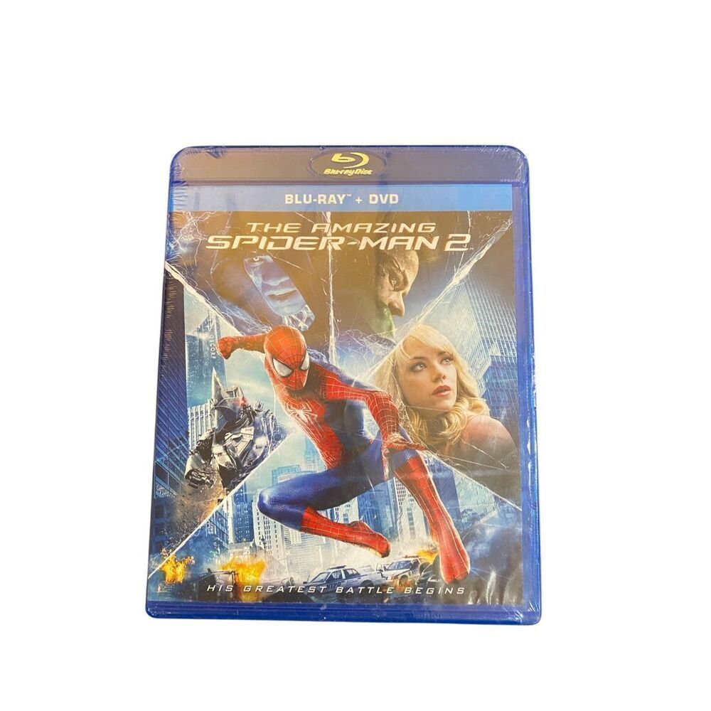 Marvel sealed, amazing Spider-Man two Blu-ray DVD
